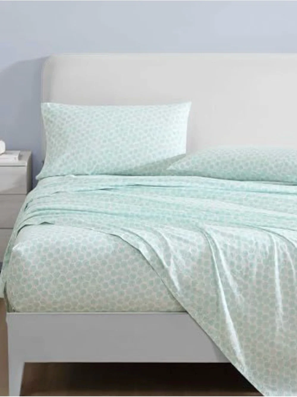 ComfortShell Mint Shell-Print Sheet Set - Unbranded